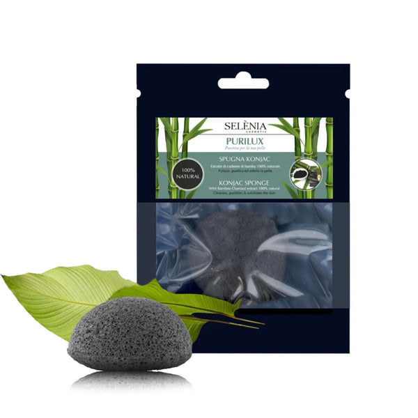 Konjac Spons met Bamboo Charcoal