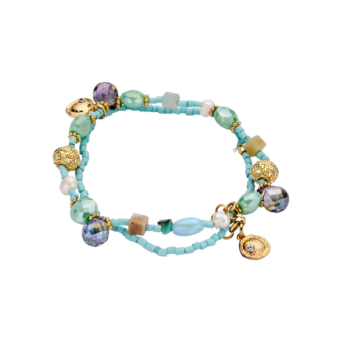 Biba Armband Duo Lichtgroen