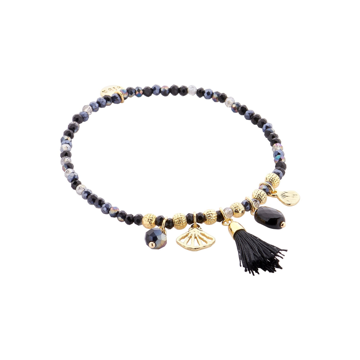Biba Armband Zwart & Goud